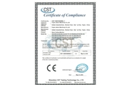CE certificate 2